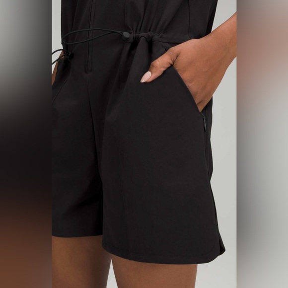 Lululemon Stretch Ribbed Pocket Romper - Picture 3 of 8